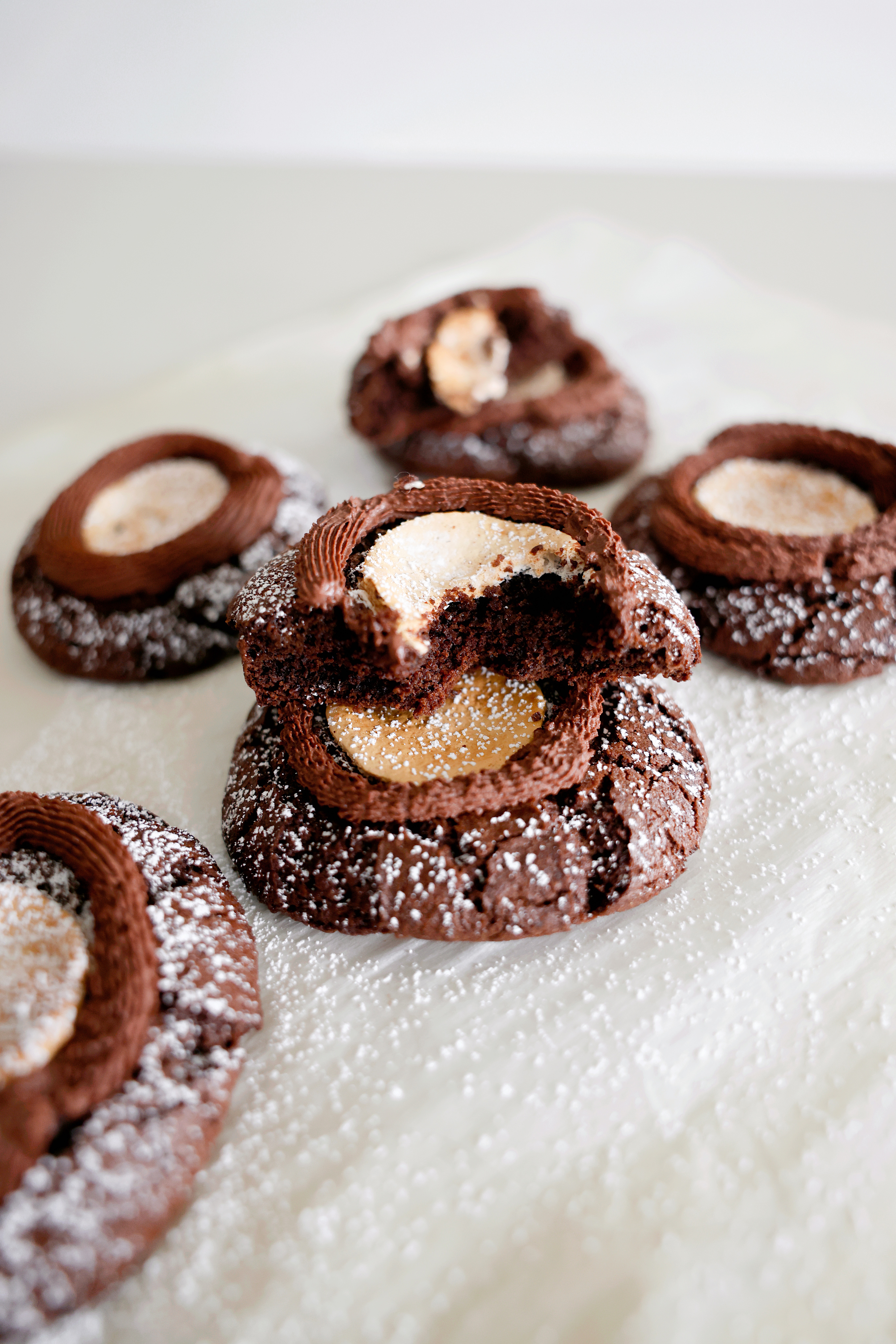Frozen Hot Chocolate Cookies