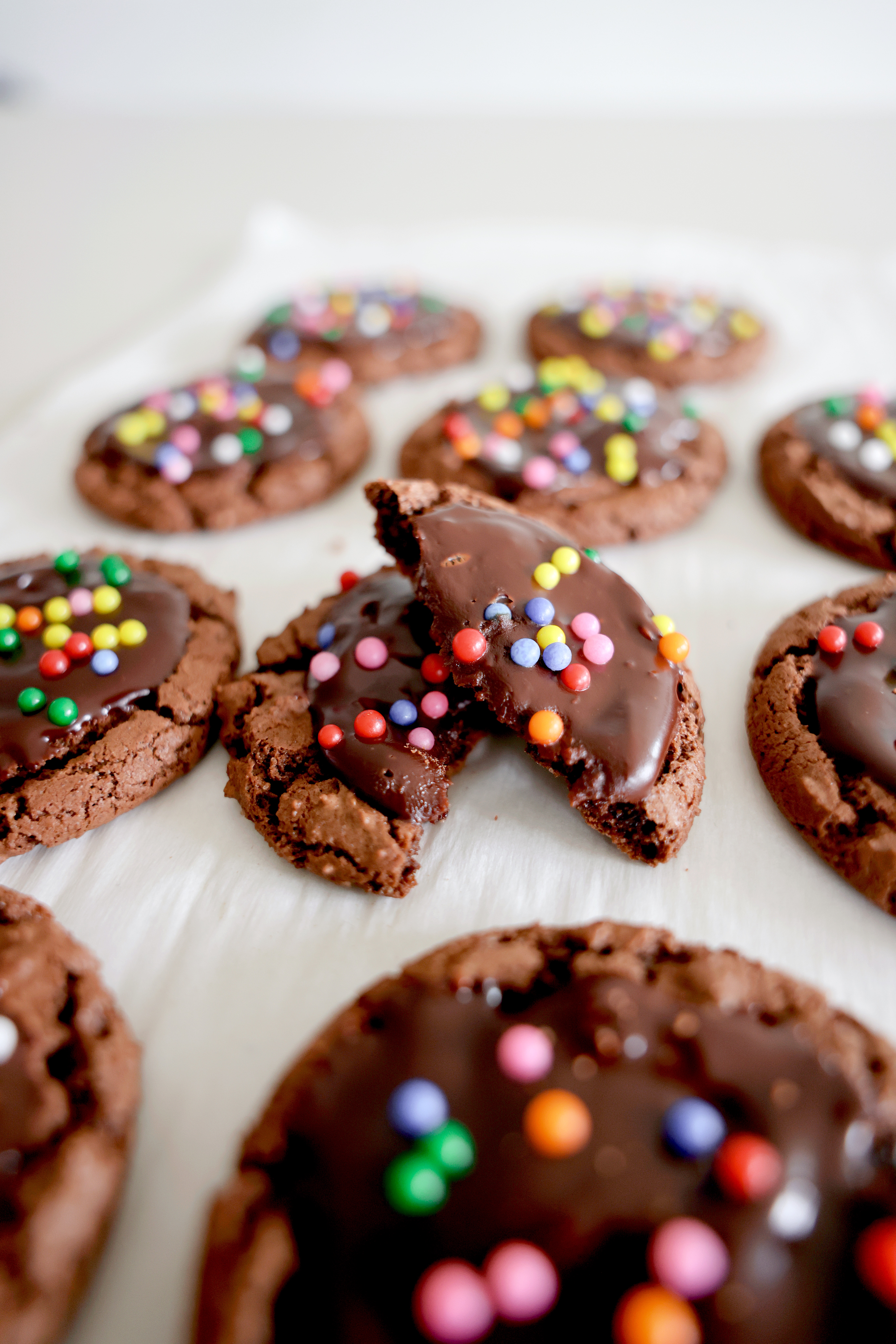 Cosmic Brownie Cookies