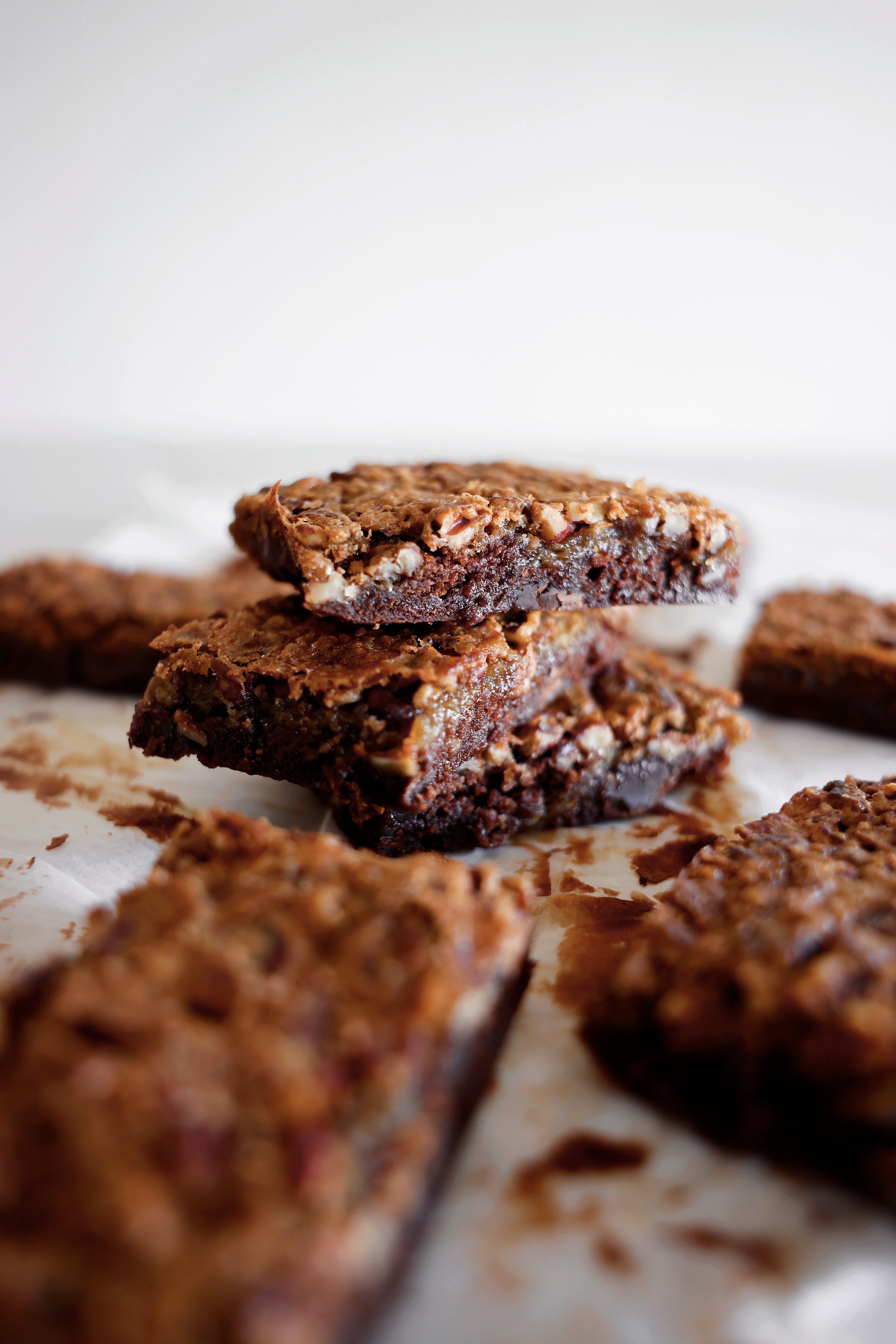 Maple Pecan Pie Brownies