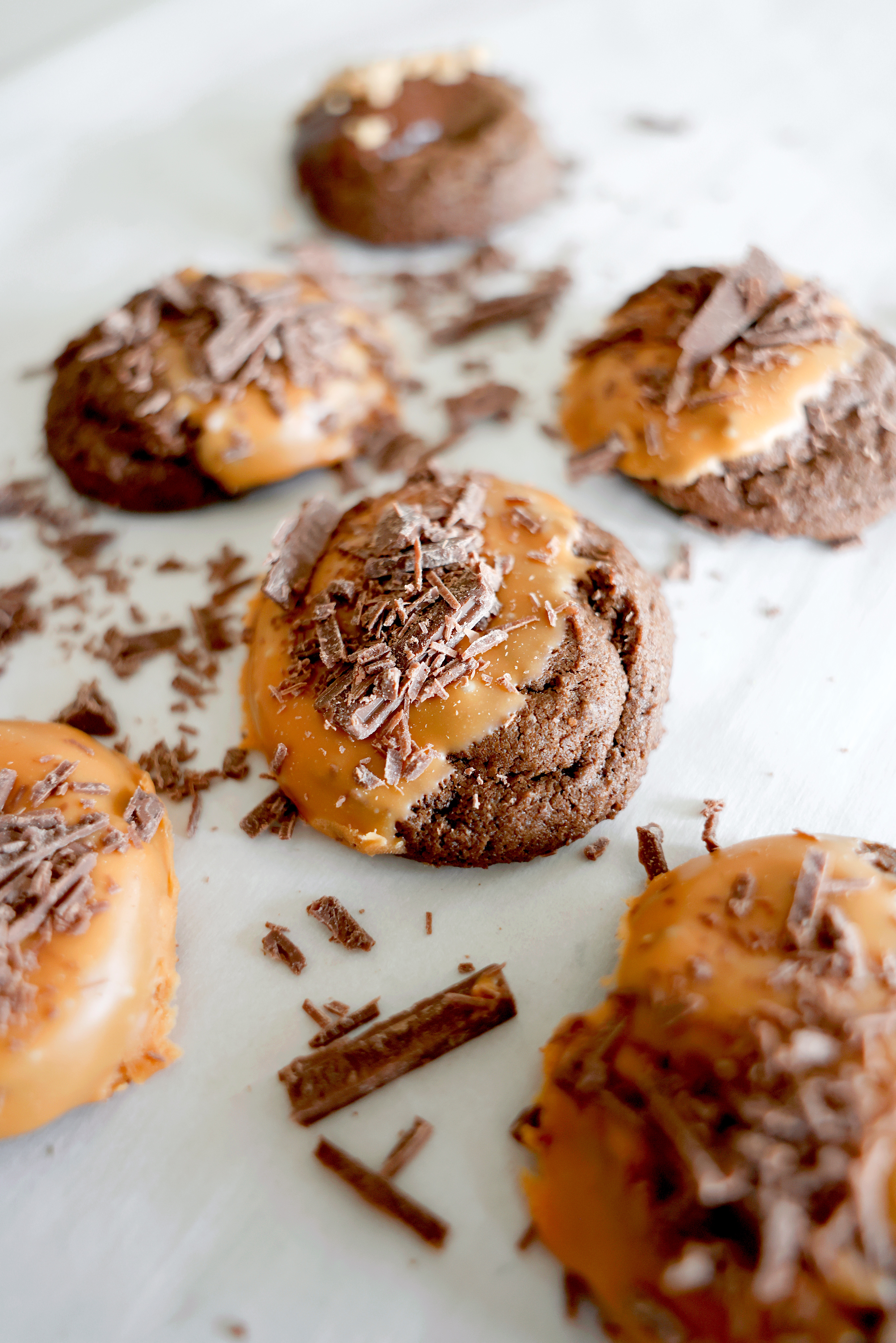 Dark Chocolate Butterscotch Cookies