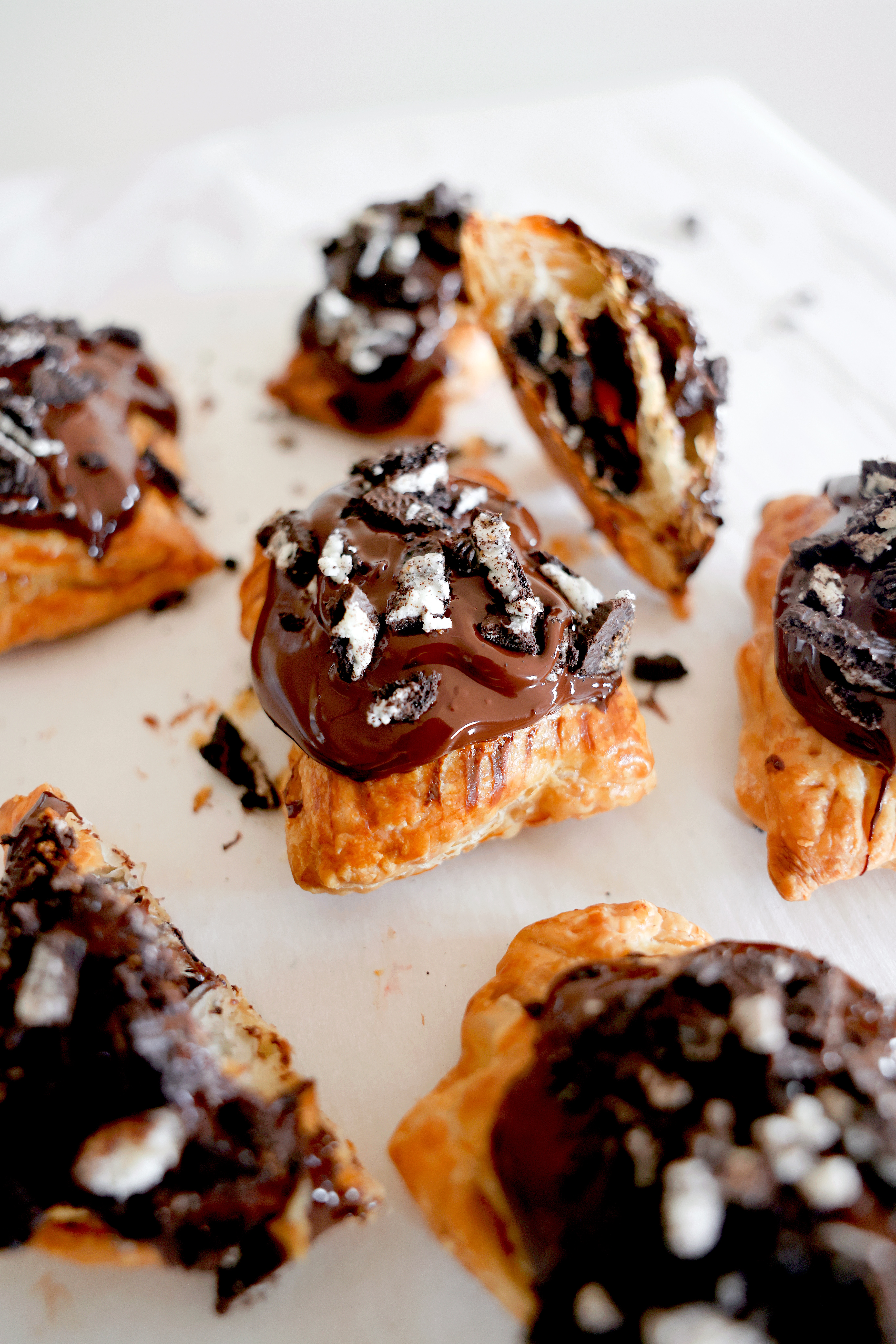 Homemade Cookies and Cream Poptarts