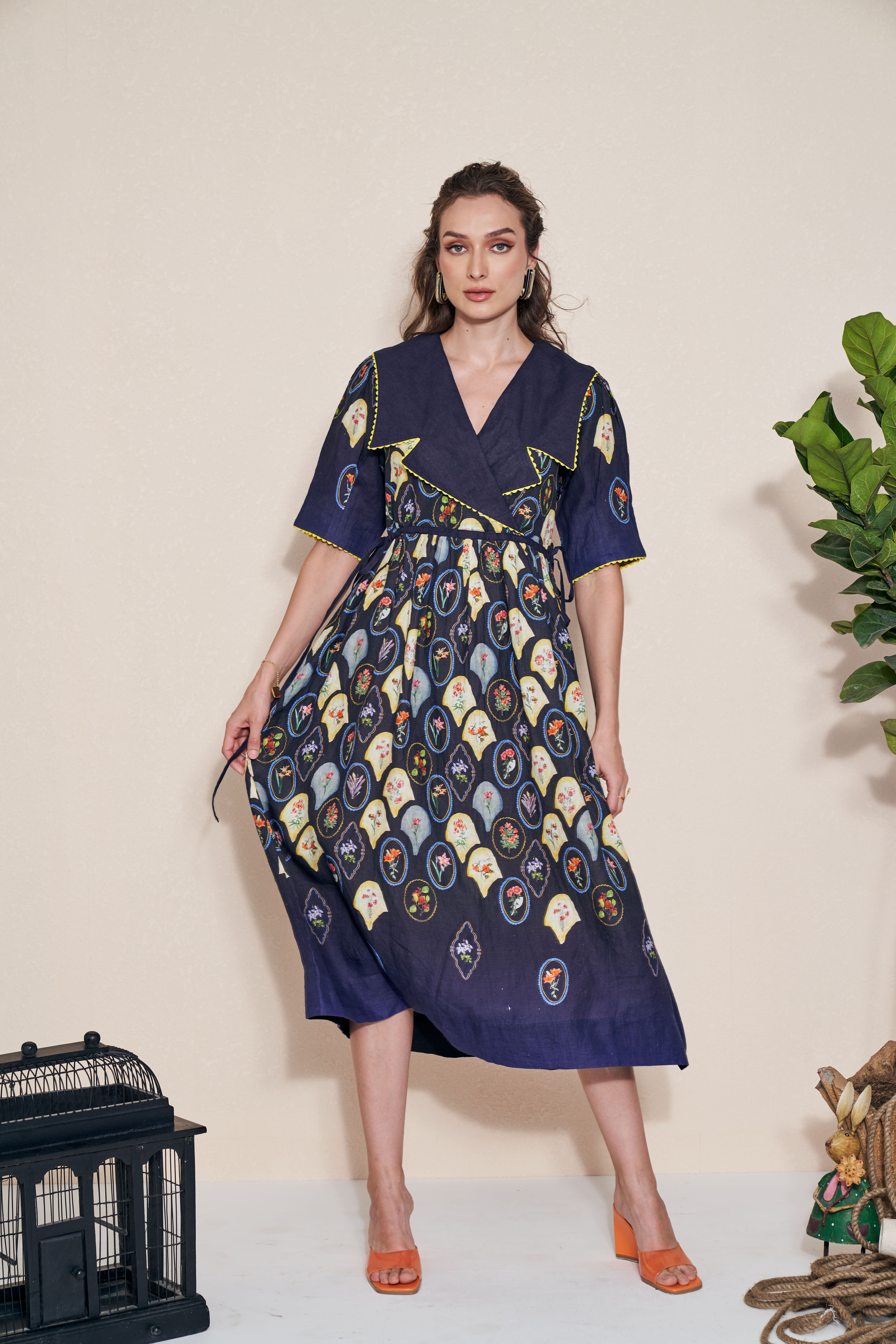 Stellar Jay Collared Dress