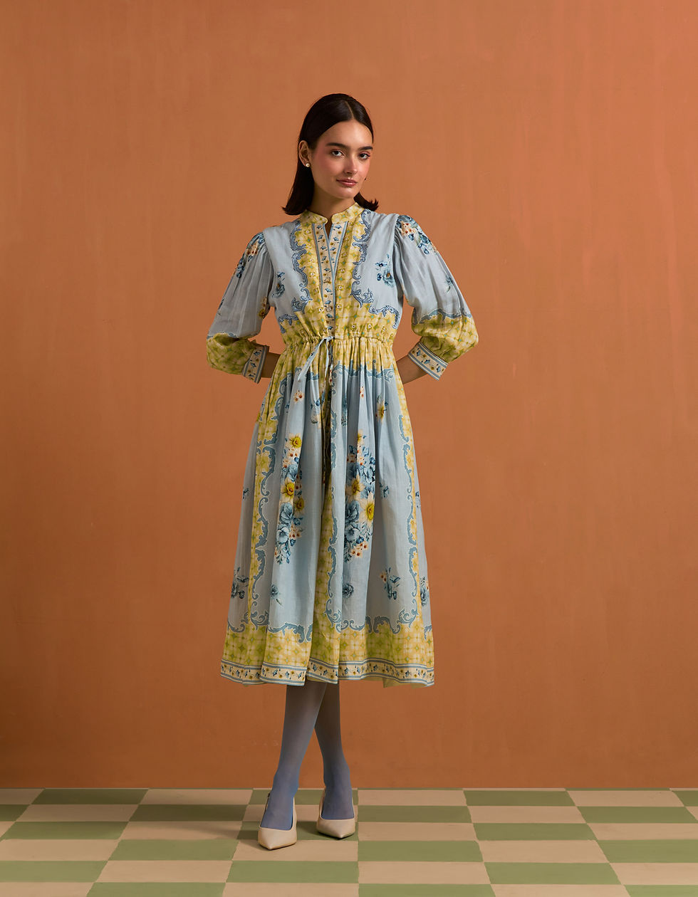 縮圖：Verdant  String Dress- Sky Blue