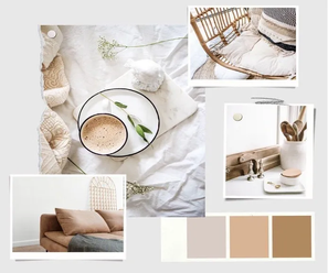 Light Airy Mood Board