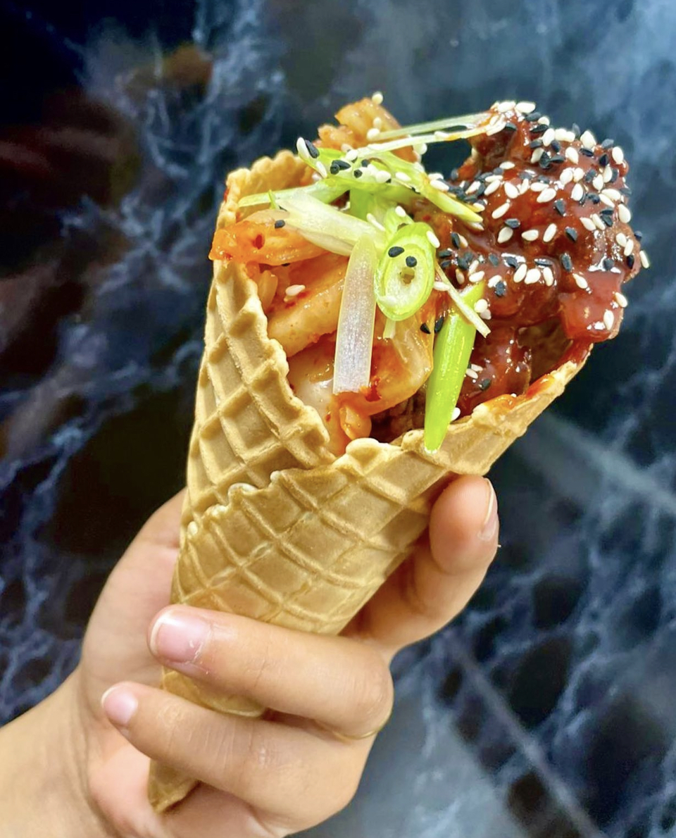 Arranged Food and Objects