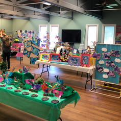 Getting Ready for Our Annual Art Show
