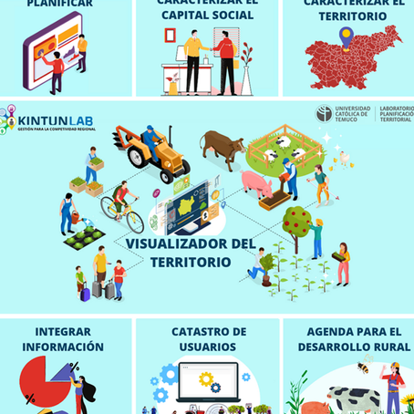 Cómo funciona la plataforma de datos que mejora la competitividad económica en la macrozona sur