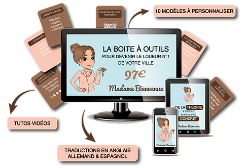 Boîte à outils pour devenir le loueur n°1 de votre ville avec Madame Bienvenue