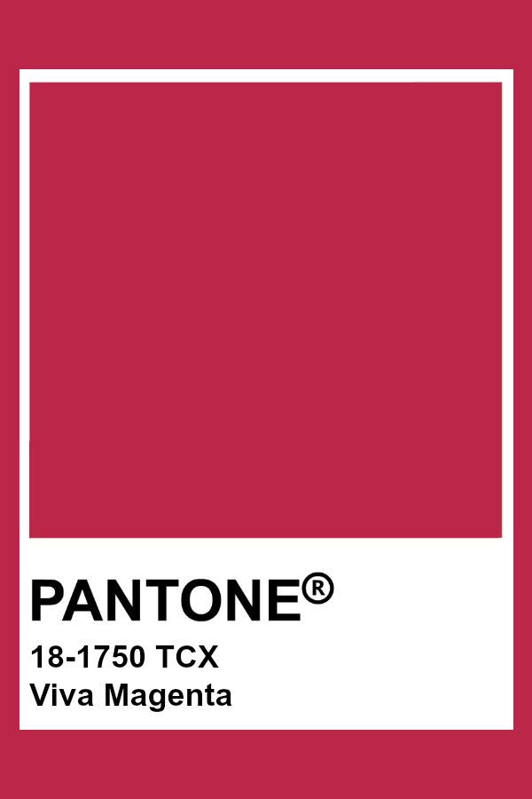 Pantone 18-1750 Viva Magenta