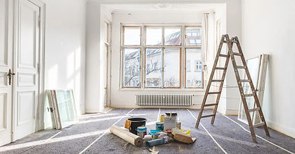 Rénovation d'un intérieur en peinture par l'entreprise KSN