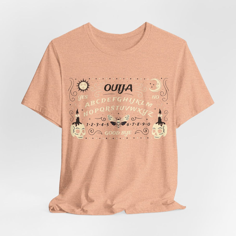 Thumbnail: Esoteric T-Shirt Spirit Board Ouija Board Metaphysical gifts Expressive Apparel