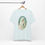 Miniatura: Shabby Virgin Mary T-Shirt Ave Maria Religious Faith Art Tee Catholic Gifts
