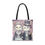 Miniatura: Artistic Cat Tote Bag Shabby Purple Victorian Bonnet Mr. & Mrs. Cat Lover Gifts