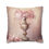 Miniatura: French Country Throw Pillow cover Shabby Chic Cottage Pink Roses in Vase