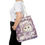 Miniatura: Artistic Cat Tote Bag Shabby Pastel Purple Victorian Bonnet Cat Lover Gifts