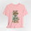 Miniatura: Victorian Cat Art T-Shirt Shabby Mint & Pink Hat Roses Artistic Cat Lover Gift