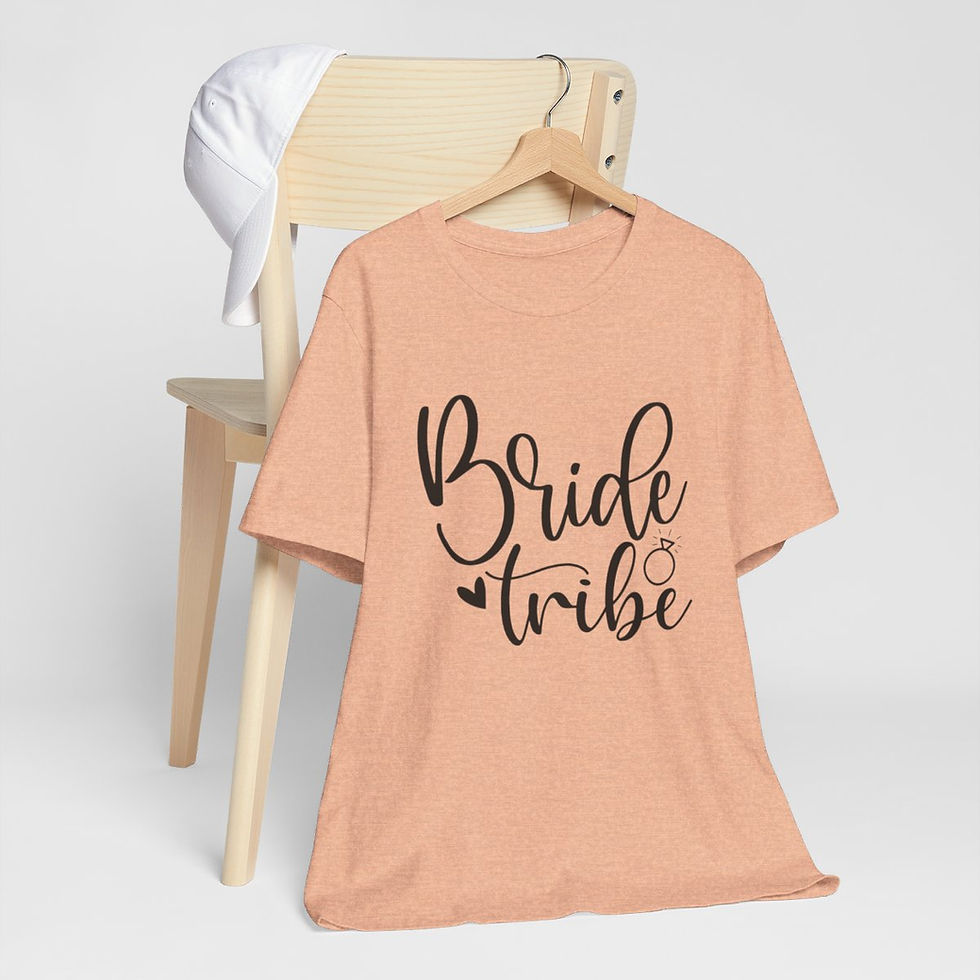 Thumbnail: Bride Tribe T-Shirt Bridesmaid Wedding Bachelorette party Apparel