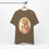 Miniatura: Shabby Virgin Mary T-Shirt Ave Maria Religious Faith Art Tee Catholic Gifts