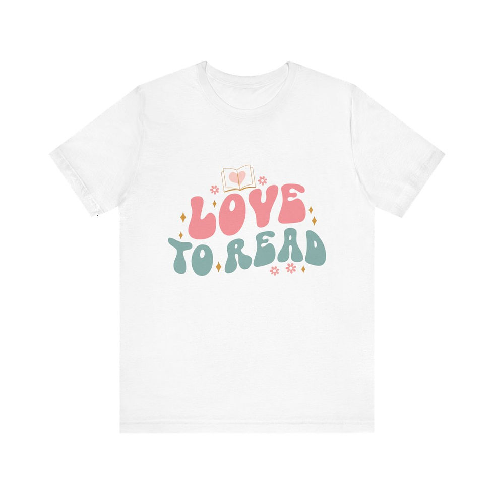 Thumbnail: Book Lover T-Shirt Love to Read Retro Art Reading theme Apparel Expressive Gifts