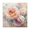 Thumbnail: Shabby Canvas Art Pastel Roses Victorian Decor Pink & Cream Wall Hanging