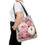 Thumbnail: Fall Tote Bag Pastel Pumpkin Shabby Pink & Purple Autumn Lover Expressive Gift