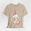 Miniatura: Christmas Kitten T-Shirt Shabby Pink and White Cat Artistic Gift Cat Lover Tee
