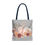 Thumbnail: Pastel Pumpkins Fall Tote Bag Shabby Pink Autumn Lover Expressive Gift