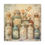 Miniatura: Canvas Art Jars Bottles Flowers Shabby Chic Decor French Country Wall Hanging