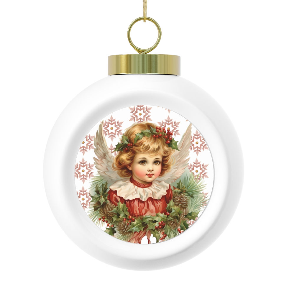 Thumbnail: Artistic Ornament Victorian Angel Blessed Christmas Art Ornament Holiday Decor