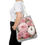 Thumbnail: Fall Tote Bag Pastel Pumpkin Shabby Pink & Purple Autumn Lover Expressive Gift
