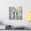 Thumbnail: Shabby French Religious Canvas Art Virgin Mary Distressed Catholic Wall Decor