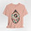 Thumbnail: Halloween T-Shirt Shabby Skeleton Zombie Pink Roses Art Tee Trendy Apparel Gift