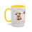 Miniatura: Artistic Pig Coffee Mug Sarcastic Gift Why Exercise Funny Kitchen Decor