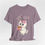 Miniatura: Christmas Kitten T-Shirt Shabby Pink and White Cat Artistic Gift Cat Lover Tee