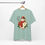 Miniatura: Retro Snowman T-Shirt Christmas Vintage Art Tee Good tidings Holiday Apparel