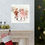 Thumbnail: Snowy Victorian Children Art Print Pink Christmas Farmhouse Winter Decor