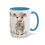 Miniatura: Art Coffee Mug Shabby Farmhouse Lamb Vintage Style Gift Spring Kitchen Decor