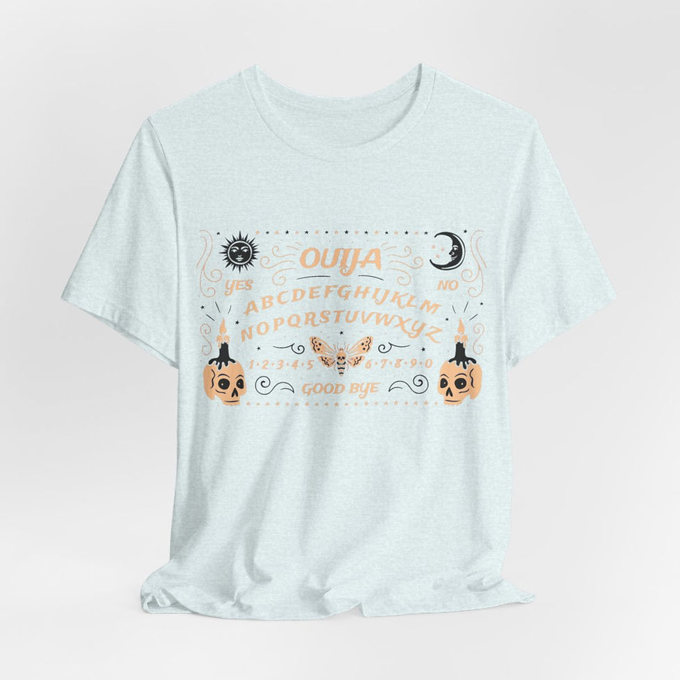Thumbnail: Esoteric T-Shirt Spirit Board Ouija Board Metaphysical gifts Expressive Apparel