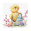 Thumbnail: Spring Art Print Baby Chick Flowers Easter Eggs Shabby Farmhouse Cottage Decor
