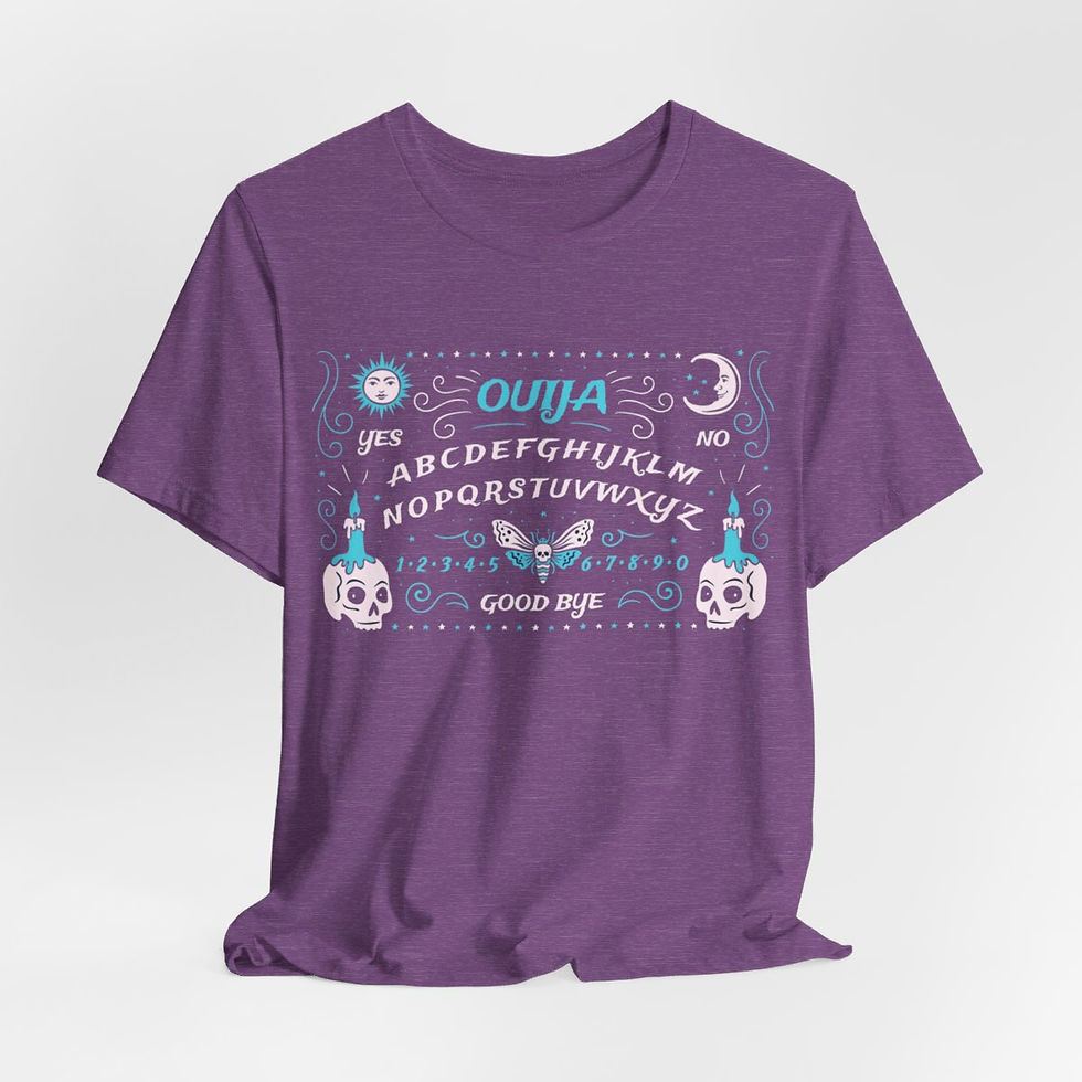Thumbnail: Esoteric T-Shirt Spirit Board Ouija Board Metaphysical gifts Expressive Apparel
