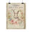 Thumbnail: Shabby Rabbit Print Vintage Bunny Art French Country Cottage Giclee wall decor