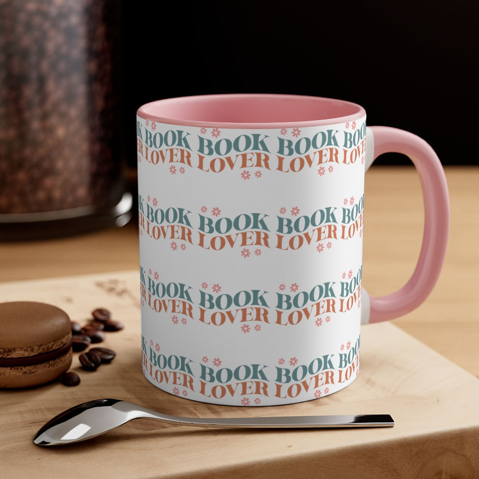 Thumbnail: Book theme Coffee Mug Book Lover Reading Lover Thoughtful gifts