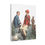 Miniatura: Vintage Golf Canvas Art Deco Couple Woman Golfer Antique Golfing Wall Decor 