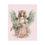 Thumbnail: Shabby Angel Art Print Starry Pastel Pink Green Victorian wall Decor