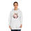 Thumbnail: Fall Hoodie Pink Leopard Pumpkins Cozy Autumn Art Sweatshirt w/Pockets