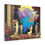 Thumbnail: Canvas Art Deco Women Mountains Lake Flowers R Atkinson Fox Style Wall Decor