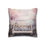Miniatura: French Country Throw Pillow cover Shabby Chic Cottage Pink Mist Metal Bench