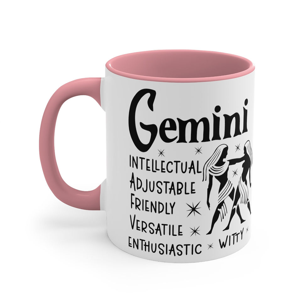 Thumbnail: Astrology Coffee Mug Gemini Trendy Metaphysical Coffee Lover gifts 