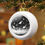 Miniatura: Black & White Christmas Ornament Starry Night Birds Art Ornament Trendy Decor
