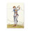 Miniatura: Vintage Golf Canvas Edwardian Woman Golfer Antique Golfing Wall Decor 